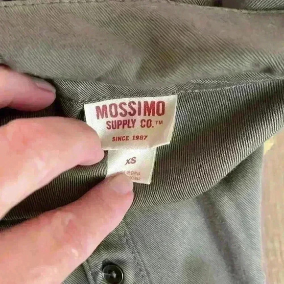 Mossimo Women's dress Army green sleeveless Size XS NWT - Picture 6 of 7